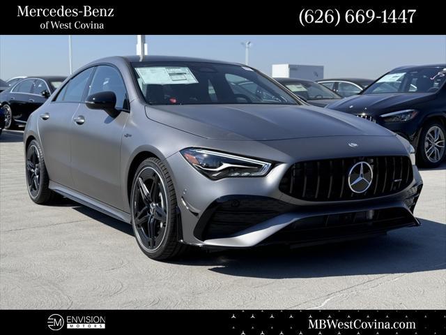 new 2025 Mercedes-Benz AMG CLA 35 car, priced at $65,185