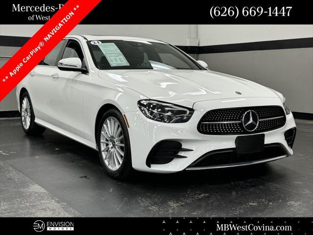 used 2021 Mercedes-Benz E-Class car, priced at $34,879