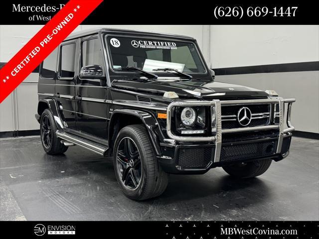 used 2018 Mercedes-Benz AMG G 63 car, priced at $103,399