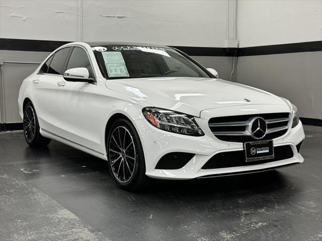 used 2021 Mercedes-Benz C-Class car, priced at $28,699