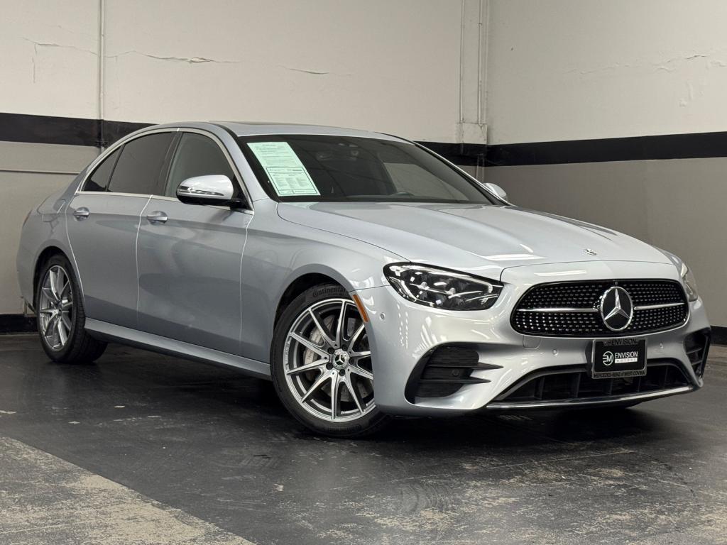 used 2022 Mercedes-Benz E-Class car, priced at $37,999