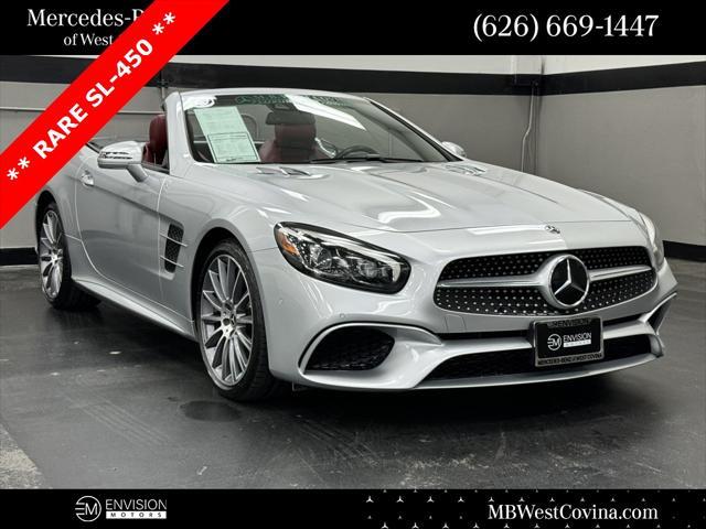 used 2019 Mercedes-Benz SL 450 car, priced at $44,999