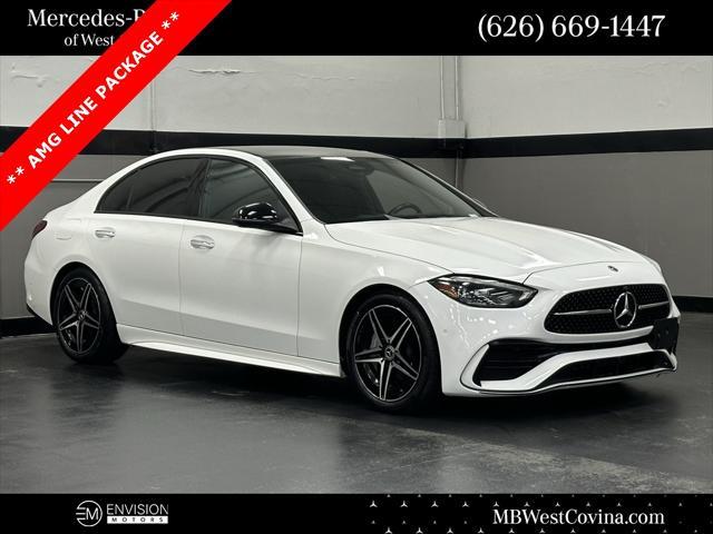 used 2022 Mercedes-Benz C-Class car, priced at $36,888