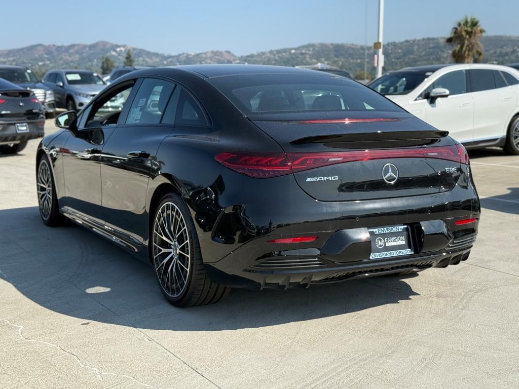 new 2025 Mercedes-Benz AMG EQE car, priced at $109,935