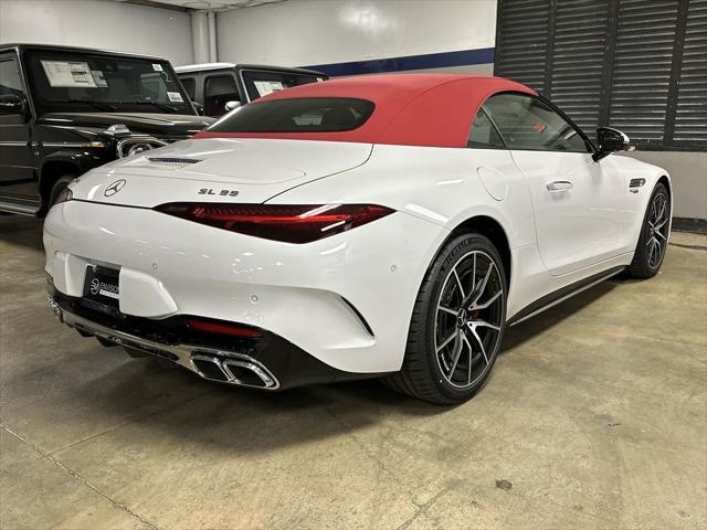 new 2023 Mercedes-Benz AMG SL 55 car, priced at $153,435