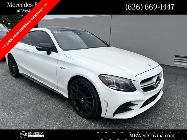 used 2020 Mercedes-Benz AMG C 43 car, priced at $44,888