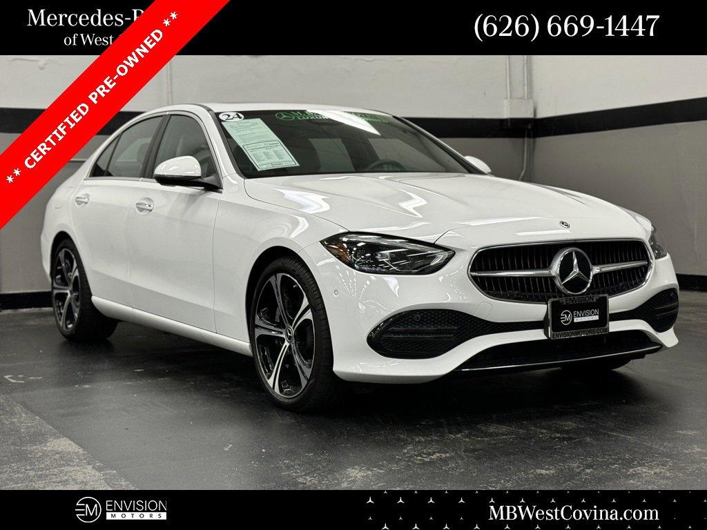 used 2024 Mercedes-Benz C-Class car, priced at $37,599