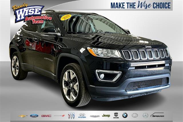 used 2018 Jeep Compass car, priced at $12,189
