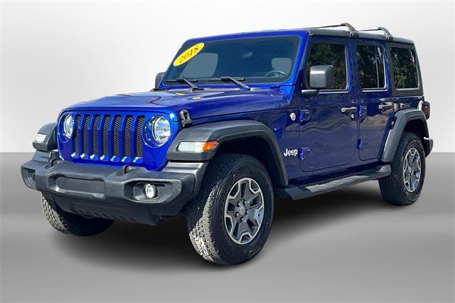 used 2018 Jeep Wrangler Unlimited car, priced at $22,495