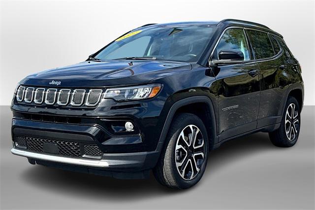 used 2022 Jeep Compass car, priced at $21,995