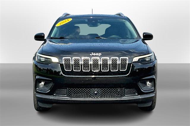 used 2021 Jeep Cherokee car, priced at $21,750