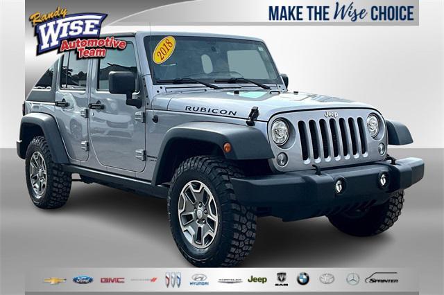 used 2018 Jeep Wrangler JK Unlimited car, priced at $24,995