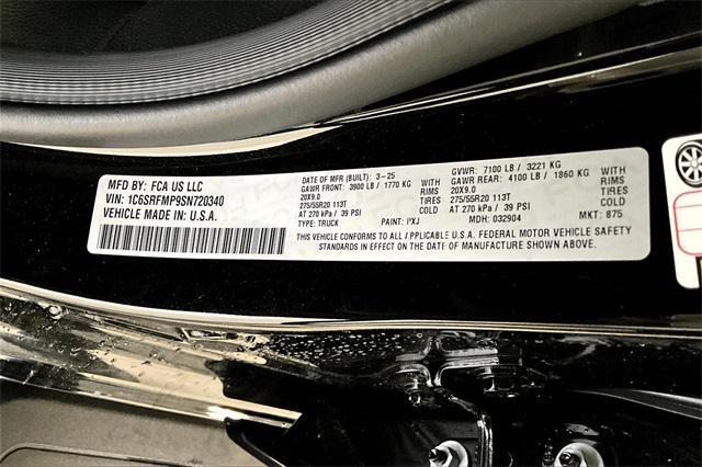 new 2025 Ram 1500 car, priced at $47,741