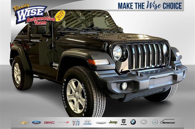 used 2019 Jeep Wrangler car, priced at $16,495