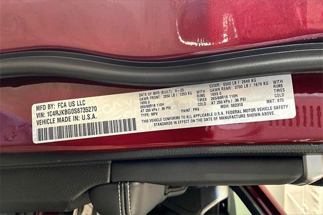 new 2025 Jeep Grand Cherokee L car, priced at $48,821