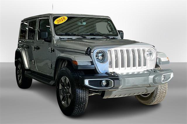 used 2018 Jeep Wrangler Unlimited car, priced at $29,400