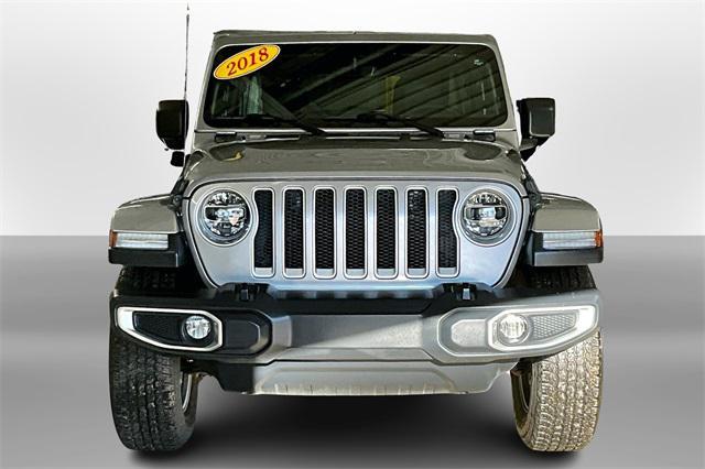 used 2018 Jeep Wrangler Unlimited car, priced at $29,400