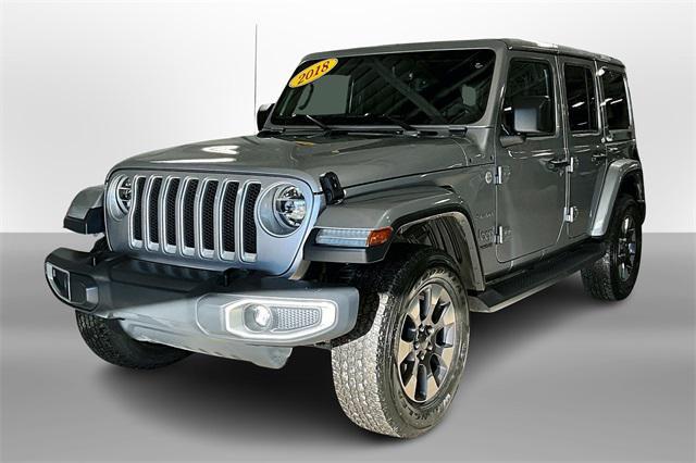 used 2018 Jeep Wrangler Unlimited car, priced at $29,400