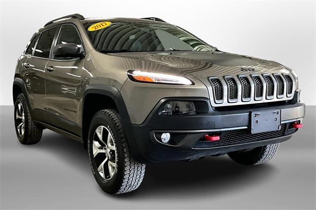 used 2017 Jeep Cherokee car, priced at $17,800