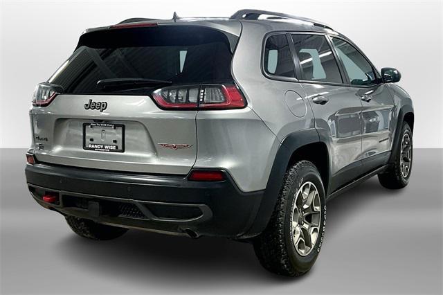 used 2021 Jeep Cherokee car, priced at $21,500