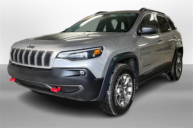 used 2021 Jeep Cherokee car, priced at $21,500