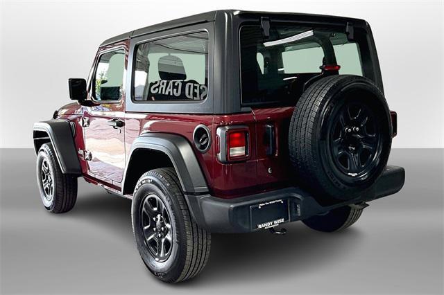 used 2021 Jeep Wrangler car, priced at $28,000