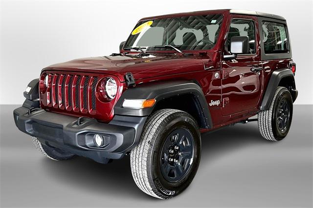 used 2021 Jeep Wrangler car, priced at $28,000