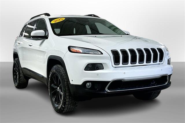 used 2015 Jeep Cherokee car, priced at $13,800