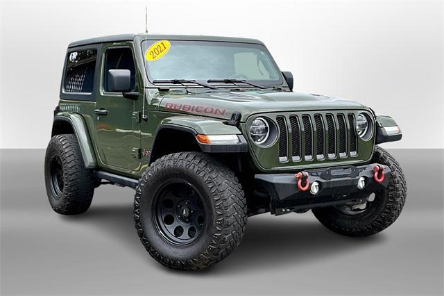 used 2021 Jeep Wrangler car, priced at $31,500