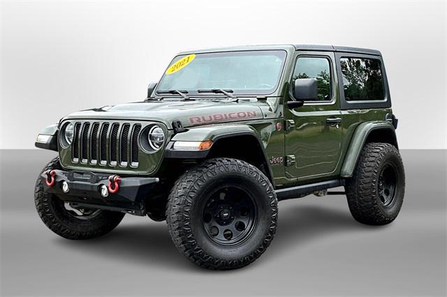 used 2021 Jeep Wrangler car, priced at $31,500