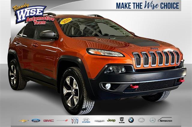 used 2015 Jeep Cherokee car, priced at $11,295