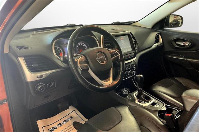 used 2015 Jeep Cherokee car, priced at $11,295