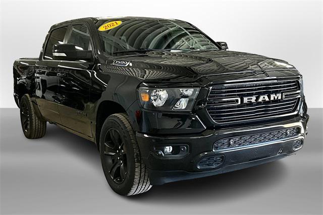 used 2021 Ram 1500 car, priced at $28,500