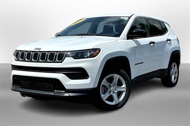 used 2023 Jeep Compass car, priced at $24,900