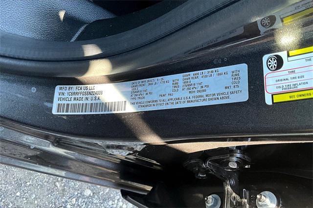 new 2025 Ram 1500 car, priced at $50,008