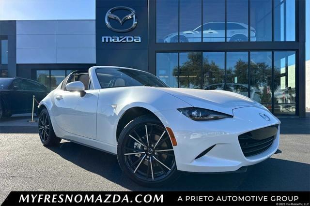 new 2024 Mazda MX-5 Miata RF car, priced at $39,915