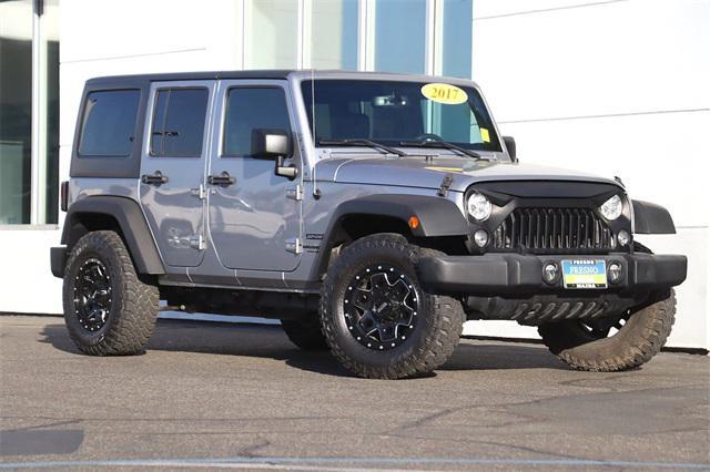 used 2017 Jeep Wrangler Unlimited car, priced at $25,995