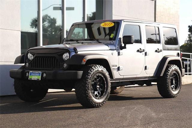 used 2017 Jeep Wrangler Unlimited car, priced at $25,995