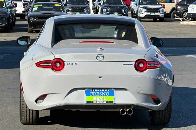 new 2024 Mazda MX-5 Miata RF car, priced at $40,110