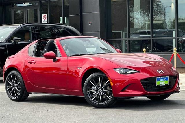 new 2024 Mazda MX-5 Miata RF car, priced at $39,955