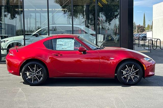 new 2024 Mazda MX-5 Miata RF car, priced at $39,955