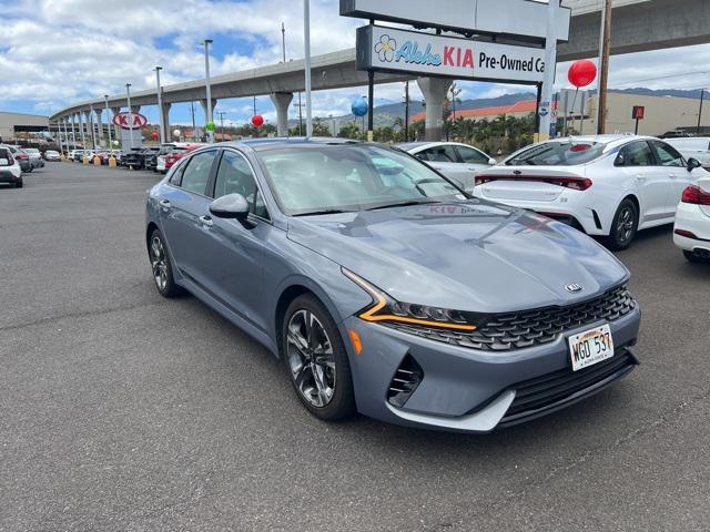 used 2021 Kia K5 car, priced at $23,888