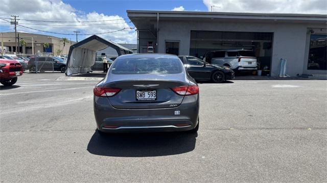 used 2016 Chrysler 200 car, priced at $9,495