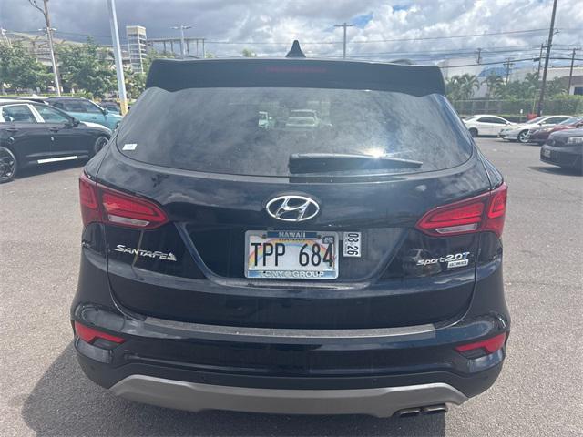 used 2018 Hyundai Santa Fe Sport car, priced at $15,795