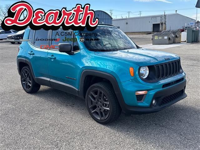 used 2021 Jeep Renegade car, priced at $19,291