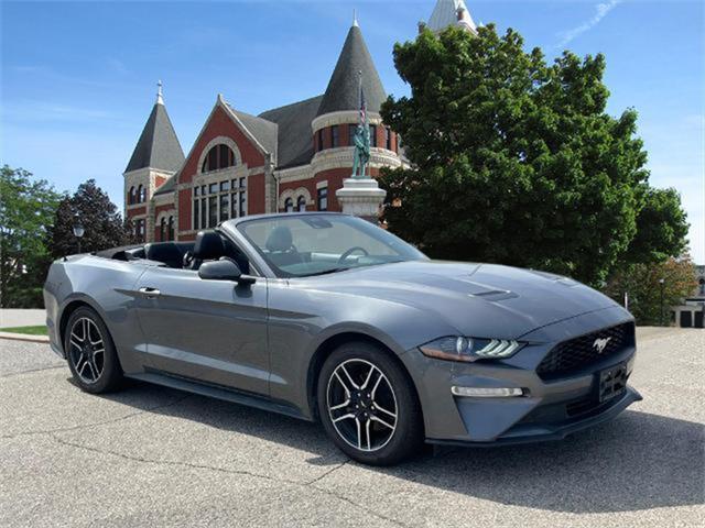 used 2021 Ford Mustang car, priced at $21,399
