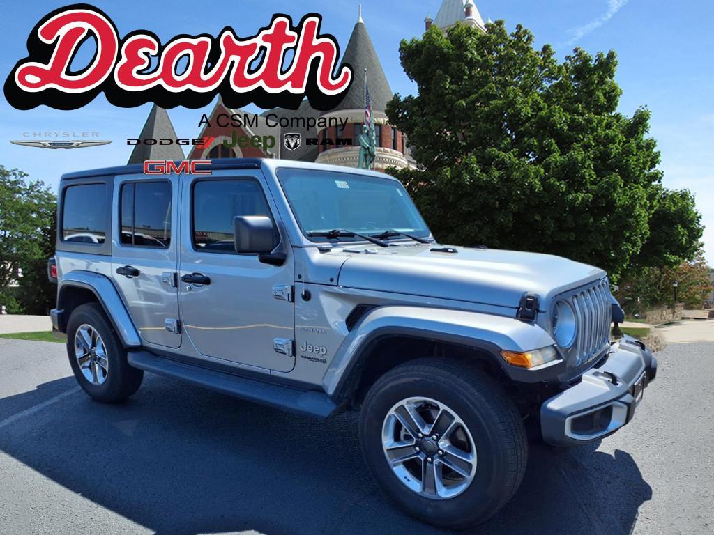 used 2020 Jeep Wrangler Unlimited car, priced at $28,492