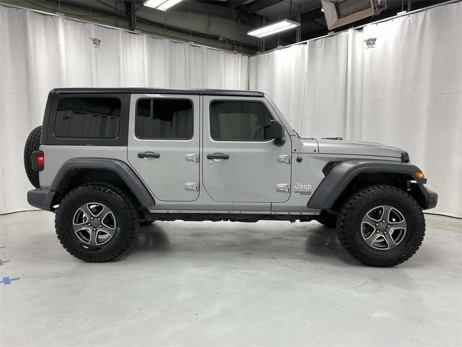 used 2018 Jeep Wrangler Unlimited car, priced at $24,706