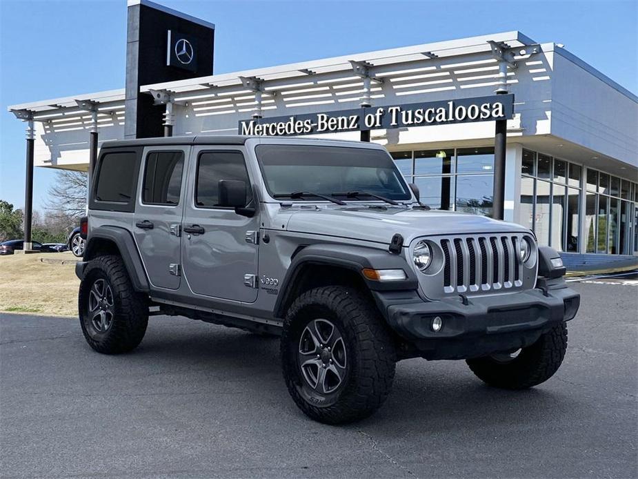 used 2018 Jeep Wrangler Unlimited car, priced at $24,706