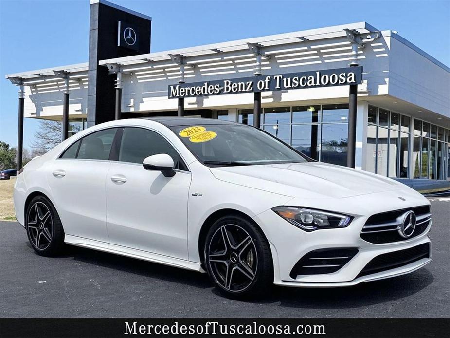 used 2023 Mercedes-Benz AMG CLA 35 car, priced at $42,998